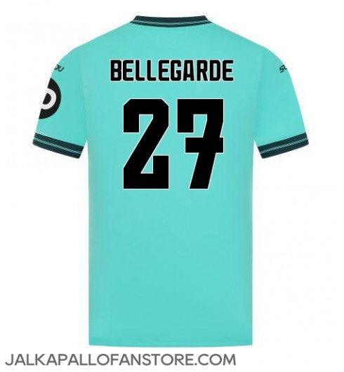 Wolves Jean-Ricner Bellegarde #27 Vieraspaita 2025-26 Lyhythihainen Wolves Jean-Ricner Bellegarde #27 Vieraspaita 2025-26 Lyhythihainen